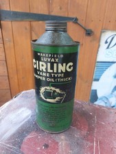 VINTAGE  GIRLING LUVAX CAN