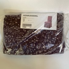 IKEA HENRIKSDAL LONG CHAIR COVER IN RYANE DARK RED - 204.711.55