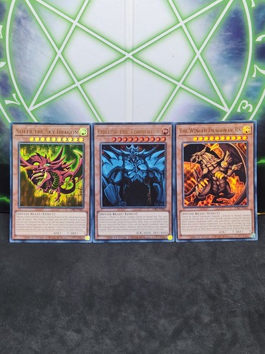 Yugioh egyptian god cards - god,