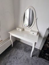 White IKEA Dressing Table /