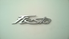 FORD FIESTA 2010 YEAR REAR BOOT SILVER LOGO WITH LETTERS (MK7)