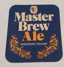 Shepherd Neame - Master  Brew Ale  -  Vintage Beer Mat