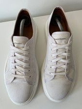 Russell & Bromley White Canvas