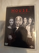House  Seasons 5-8  R2 DVD Box Set  VGC (see description)  Free P&P