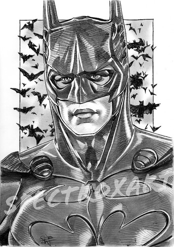 Batman original art - batman,