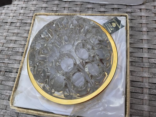 Stunning french glass flower - french,