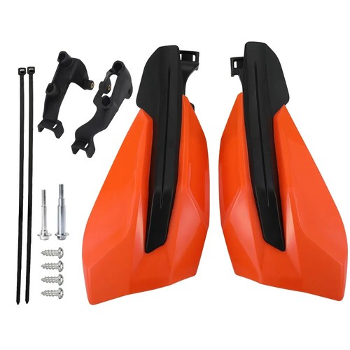 Ktm orange handguards - orange, sx