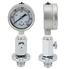 .›Scuba Diving Air Tank Pressure Testing Checker With 0‑400 Bar 0‑6000 PSI For D