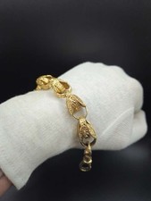Gold XXL Tulip Bracelet 9ct