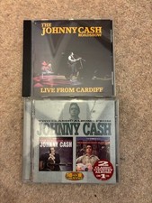 Johnny Cash Live Cardiff plus Two Classic Albums CD