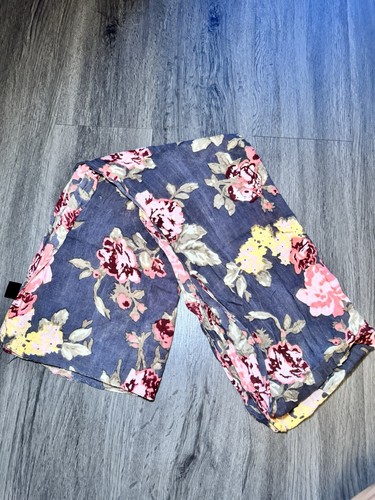 Floral navy blue - floral,