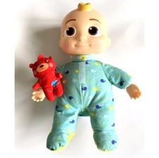 Cocomelon Bedtime JJ Musical Yes Bedtime Song Plush Doll Toy Jay Jay Singing 