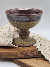 Vintage Medieval Style Goblet, Studio Pottery ET8003