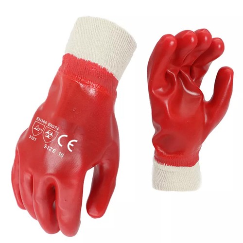 Red pvc rubber - pvc, heavy