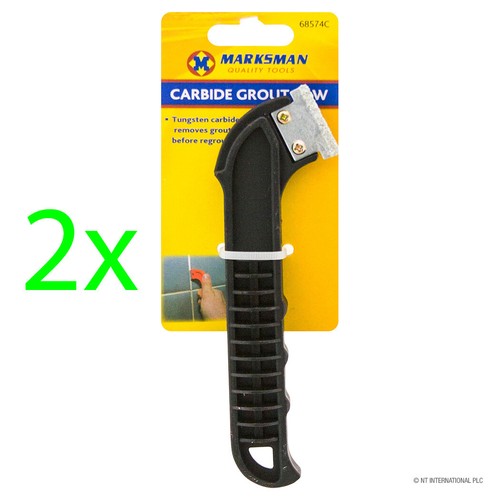 Tile grout saw rake - x,