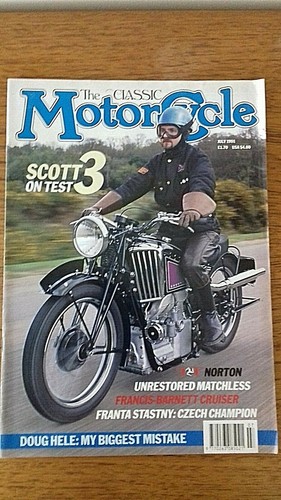 Classic motorcycle july - july, 1991