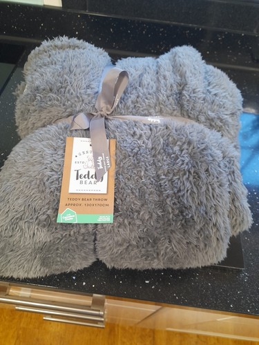 Grey teddy bear - grey,