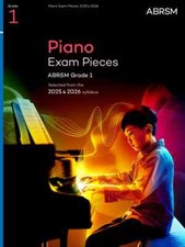 ABRSM Piano Exam Pieces 2025 & 2026 Grade 1 (9781786016065)