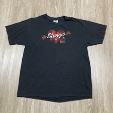 Sturgis Shirt L 00s Y2K Biker Motorcycle Chopper Bike Rally South Dakota Tee