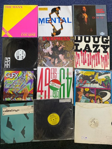 Vinyl records x12 - records, house
