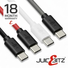 JuicEBitz® Fast Charging Cable Data Lead for iPhone 17 Pro Max Air 16 15 & iPad