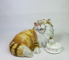 RARE Vintage Border Fine Arts Resin Figurine Pets With Personality Orville Cat
