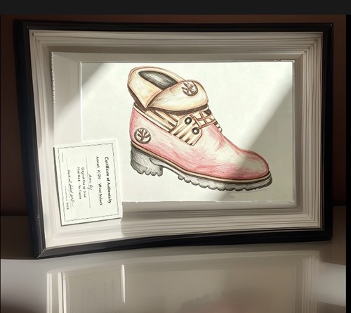 Original lkj pencil drawing - original,