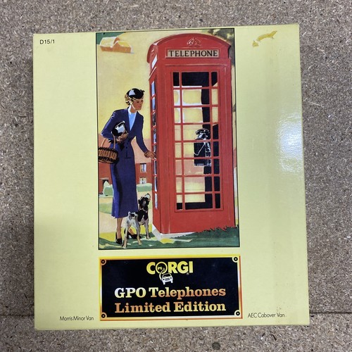 Corgi d15 gpo telephones - corgi,