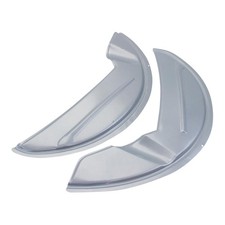 Fender mudguard set rear gray