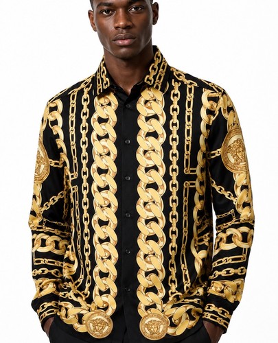 Versace men black shirt - men’s,
