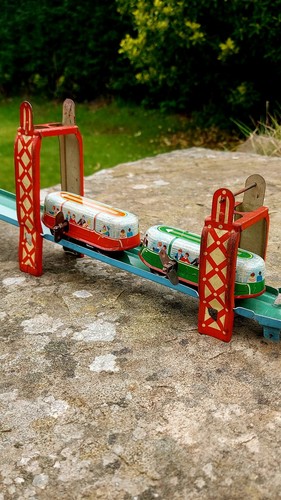 Vintage technofix tinplate toy - vintage,