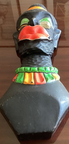 Vintage tribal mask - tribal,