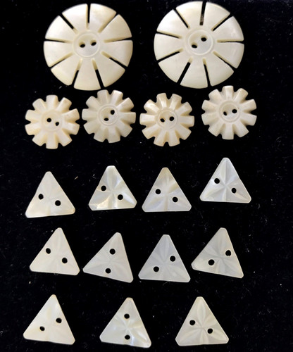 Lot mother pearl - lot, 17
