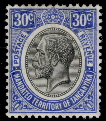 Tanganyika sg98a 30c - gv, sg98a,