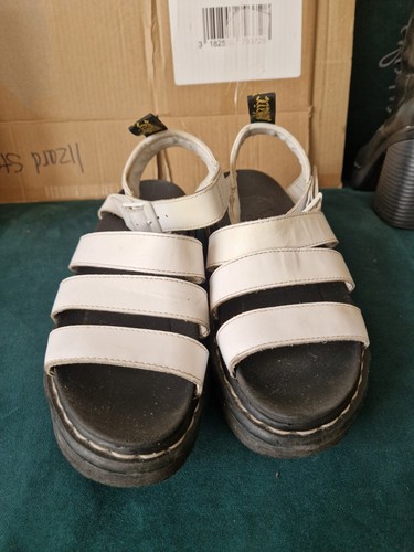Martens white sandles - dr,
