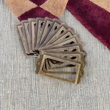 Antique style brass filing