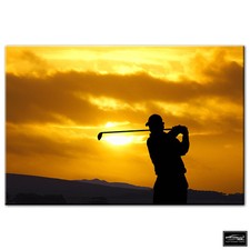 Sports Golf Sunset   BOX