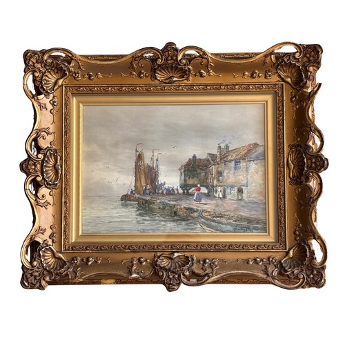 Antique watercolour old - watercolour,