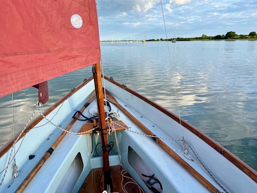 Drascombe lugger sailing boat - drascombe,