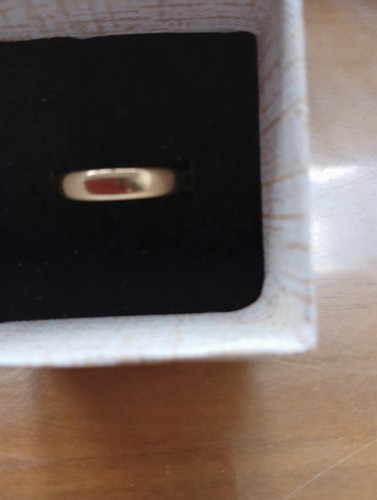 9ct gold wedding ring - gold,