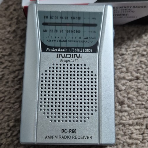 Indin r60 pocket fm - indin, am/fm