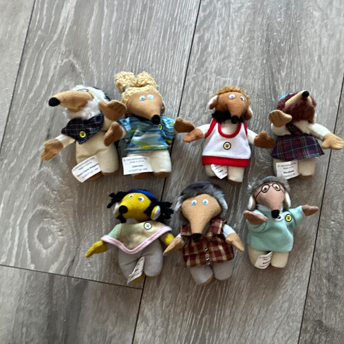 Wombles mini plush soft toys - plush,