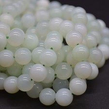 Green Opal Round Beads - 8mm -