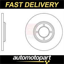 Apec Blue 2x Brake Discs Pair
