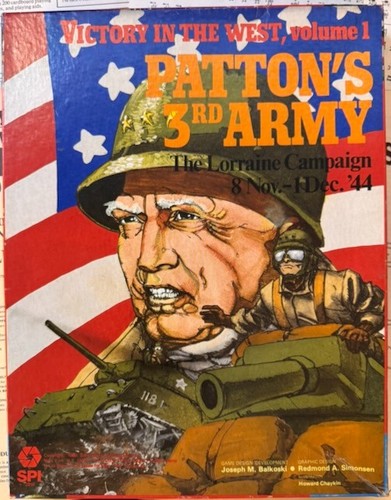 Spi pattons 3rd army - pattons, war