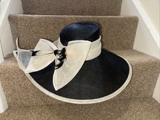 Jane Anne Designs Champagne Feather Hatinator Wedding Races Stunning