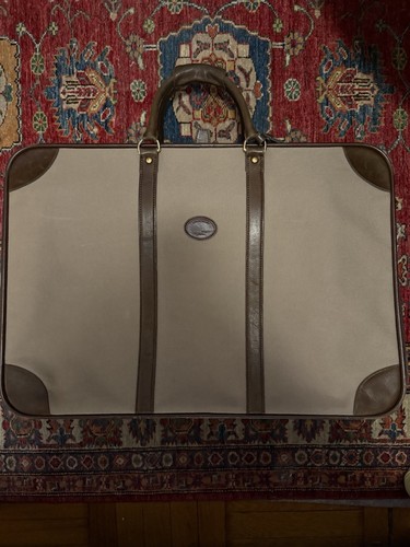 Longchamp vtg boxford brown - longchamp,