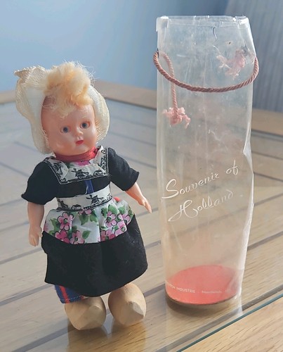Vintage dutch souvenir doll - vintage,