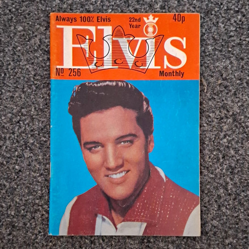 Elvis monthly magazine issue - elvis,