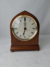 Woodford Dome Shape 8-Day Mantel Clock Roman Numerals Wooden Case JM314